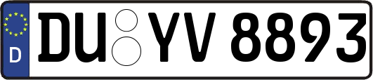 DU-YV8893