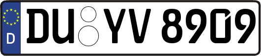 DU-YV8909