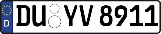 DU-YV8911