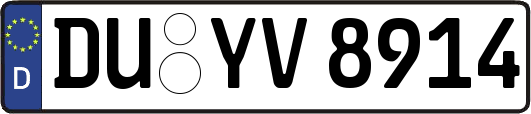 DU-YV8914
