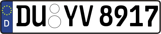 DU-YV8917