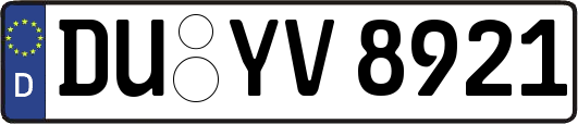 DU-YV8921