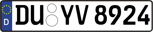 DU-YV8924