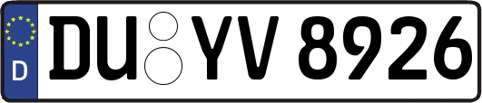DU-YV8926