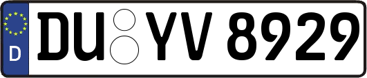 DU-YV8929