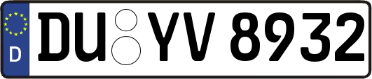 DU-YV8932