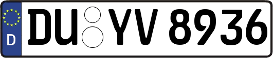 DU-YV8936