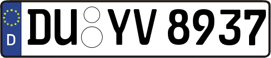 DU-YV8937