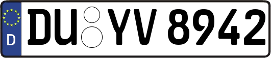 DU-YV8942