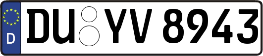 DU-YV8943
