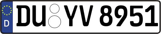 DU-YV8951