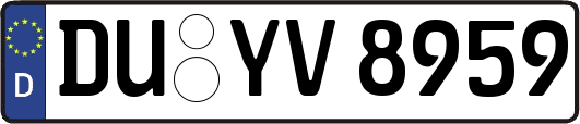 DU-YV8959