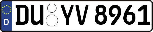 DU-YV8961