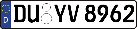 DU-YV8962