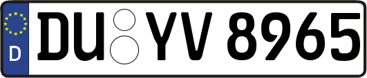 DU-YV8965