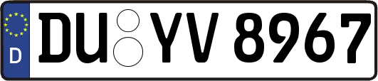 DU-YV8967