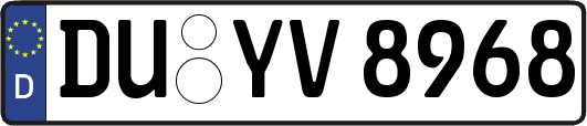 DU-YV8968