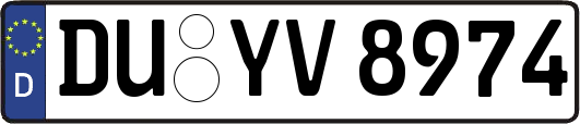 DU-YV8974