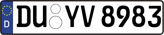 DU-YV8983