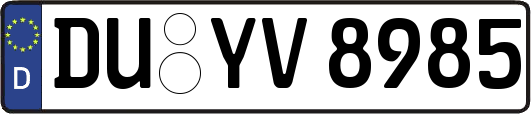 DU-YV8985