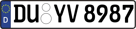 DU-YV8987