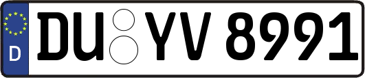 DU-YV8991