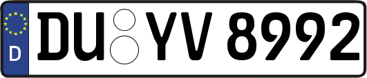 DU-YV8992