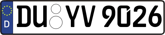 DU-YV9026