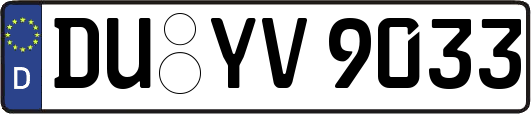 DU-YV9033