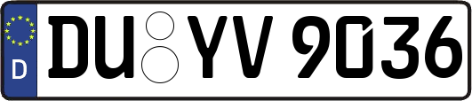 DU-YV9036