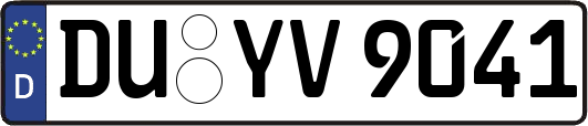 DU-YV9041