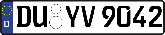 DU-YV9042