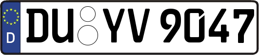 DU-YV9047