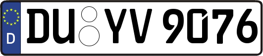 DU-YV9076
