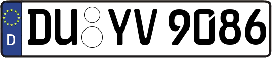 DU-YV9086