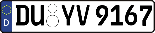 DU-YV9167
