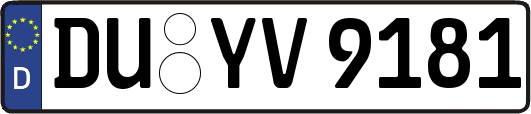 DU-YV9181