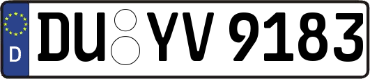 DU-YV9183