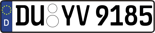 DU-YV9185