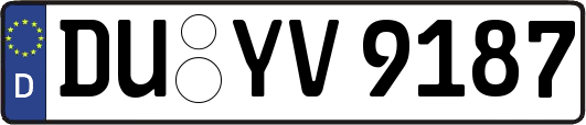 DU-YV9187