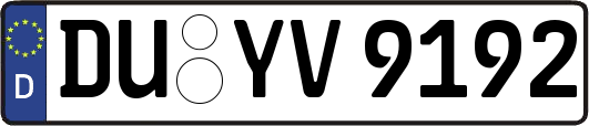 DU-YV9192