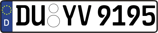 DU-YV9195