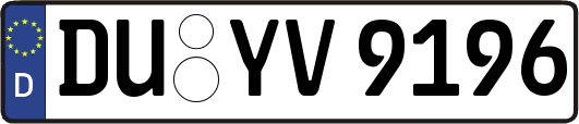 DU-YV9196
