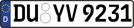 DU-YV9231