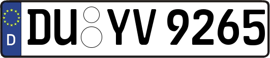 DU-YV9265