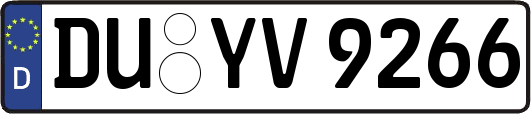 DU-YV9266