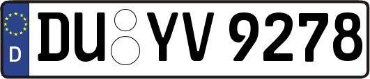 DU-YV9278