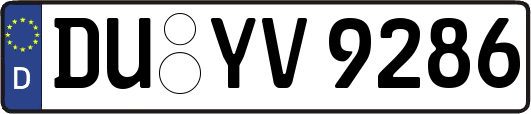 DU-YV9286