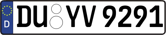 DU-YV9291