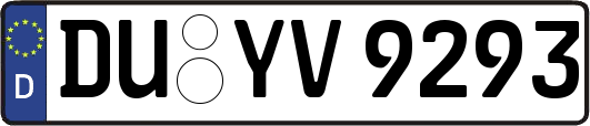DU-YV9293